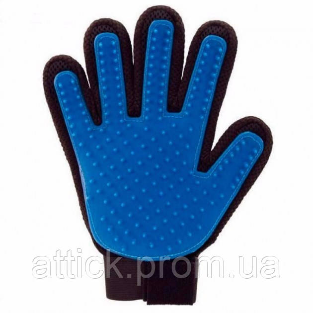 Перчатка для вычесывания шерсти True Touch at - фото 3 - id-p2129652161