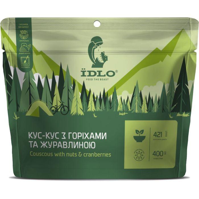 IIDLO (Кус-кус з журавлиною та горіхами, 100г)