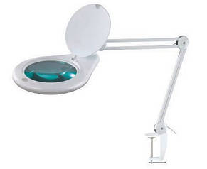 Косметологічна лампа-лупа Magnifier Vast LED, 5 діоптрії, діаметр 180 мм, фото 1
