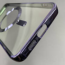 Чохол для Samsung Galaxy S24 Plus чохол з магсейф із захистом камери на самсунг с24 плюс бузковий h3b, фото 4