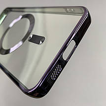 Чохол для Samsung Galaxy S24 Plus чохол з магсейф із захистом камери на самсунг с24 плюс фіолетовий h3b, фото 4