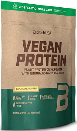 Рослинний веганський протеїн BioTech Vegan Protein 2 кг, фото 1
