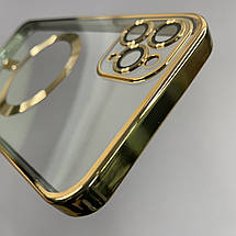 Чохол для Apple iPhone 11 Pro Max чохол з магсейф із захистом камери на телефон айфон 11 про макс золотий h3b, фото 4