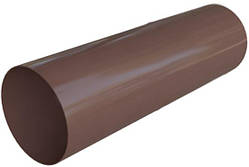 Труба водостічна PROFiL 75 коричнева 3м