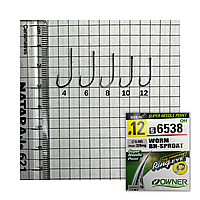 Гачки OWNER WORM BH-SPROAT  56538  10шт  №10  (5 шт в упаковці)