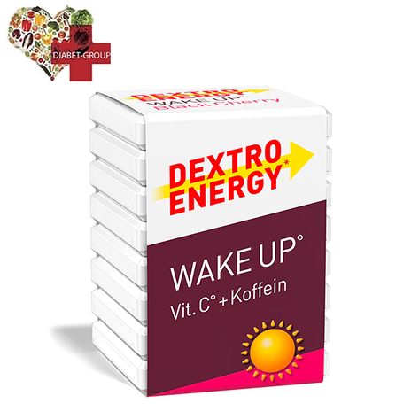 Dextro Energy Wake Up — швидка глюкоза зі смаком вишні та кофеїну, фото 2