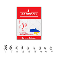 Вертлюг "HARPOON" 7шт №6 (10шт в уп)