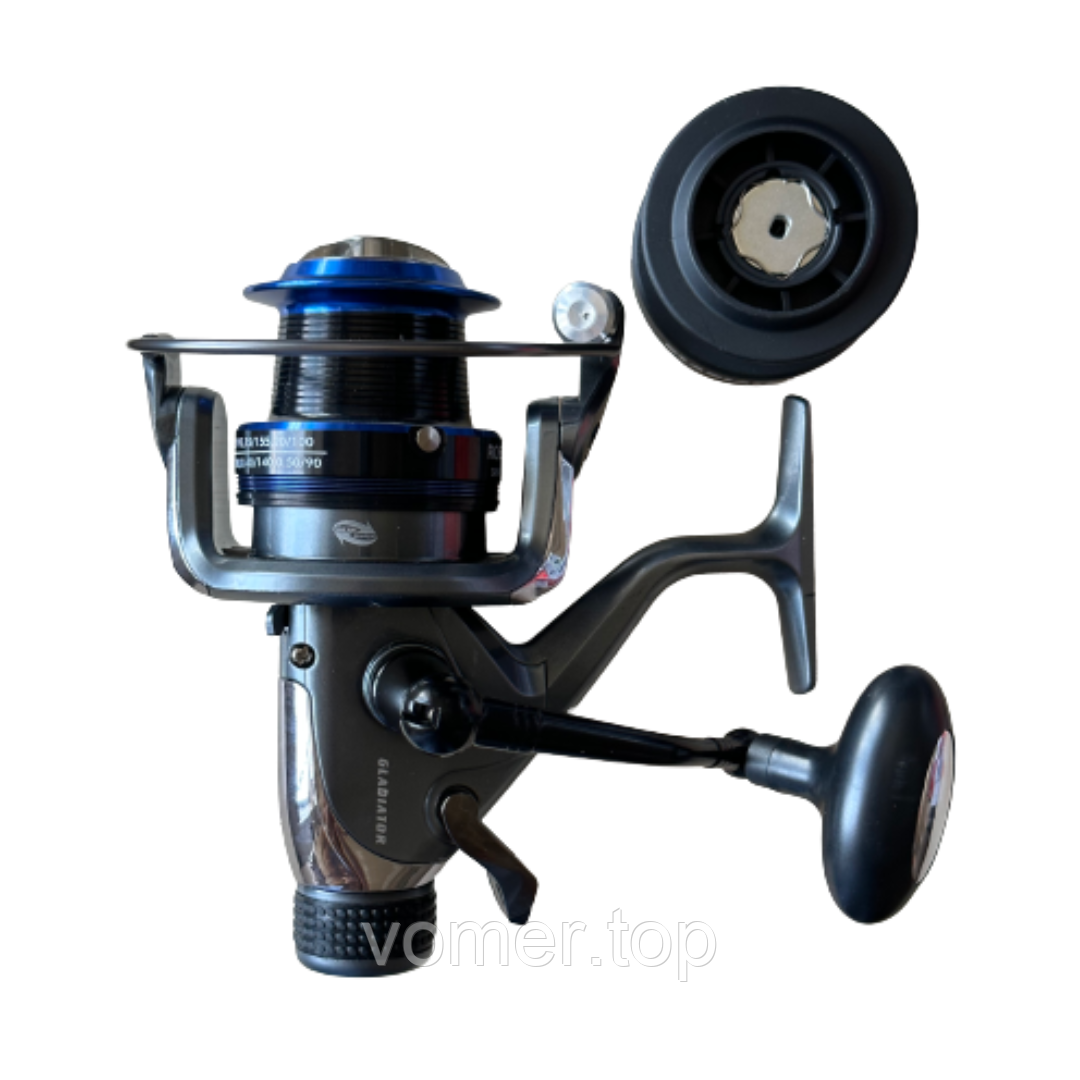 Котушка GLADIATOR 5+1 "ROBY"6000 Металева шпуля + запасна пластмасова
