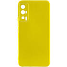 Чохол Silicone Cover Lakshmi Full Camera (A) для Xiaomi Poco F5 Pro Жовтий / Flash, Full camera