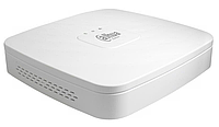 Відеореєстратор IP Dahua DH-NVR1A04-4P, White, 4 канали, 4 порти PoE, H.264+, 1xSATA, 2xUSB, 1xLan