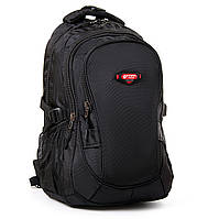 Чорний повсякденний чоловічий рюкзак на 35 літрів Power місткий рюкзак для міста рюкзак для подорожі