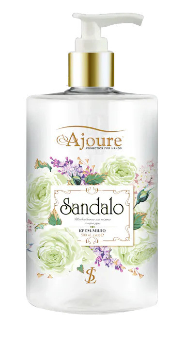 Крем мило Ajoure Sandalo 500 мл
