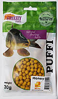 Воздушное тесто Grizzly Baits Puffi Honey (Мед) 8мм 30г