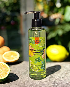 Антицелюлітна масажна олія для тіла Top Beauty "Імбирь та лайм" 200мл