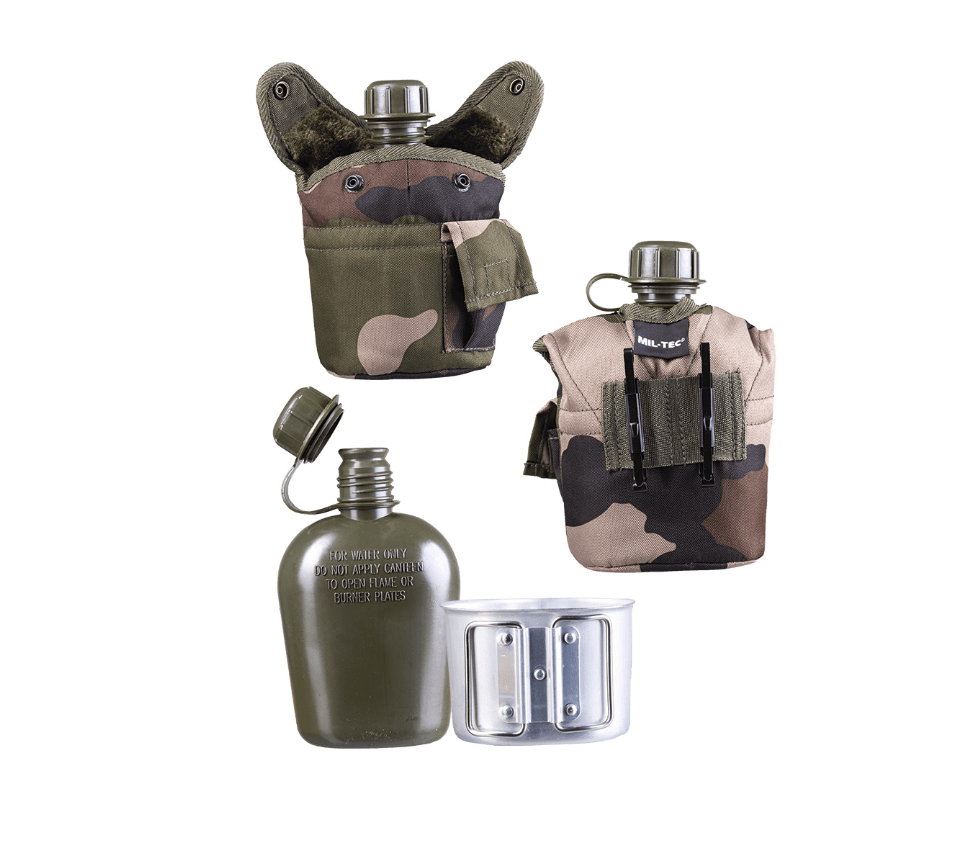 Фляга з кухлем у чохлі Mil-Tec 900ML 14506024-900, фото 1