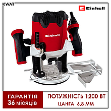 Фрезер професійний мережевий 1200 Вт Einhell TE-RO 1255E 11000-30000 об хв Цанга 6-8 мм
