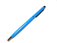 Стилус - ручка для ємнісних екранів, голубого кольору (S0792)