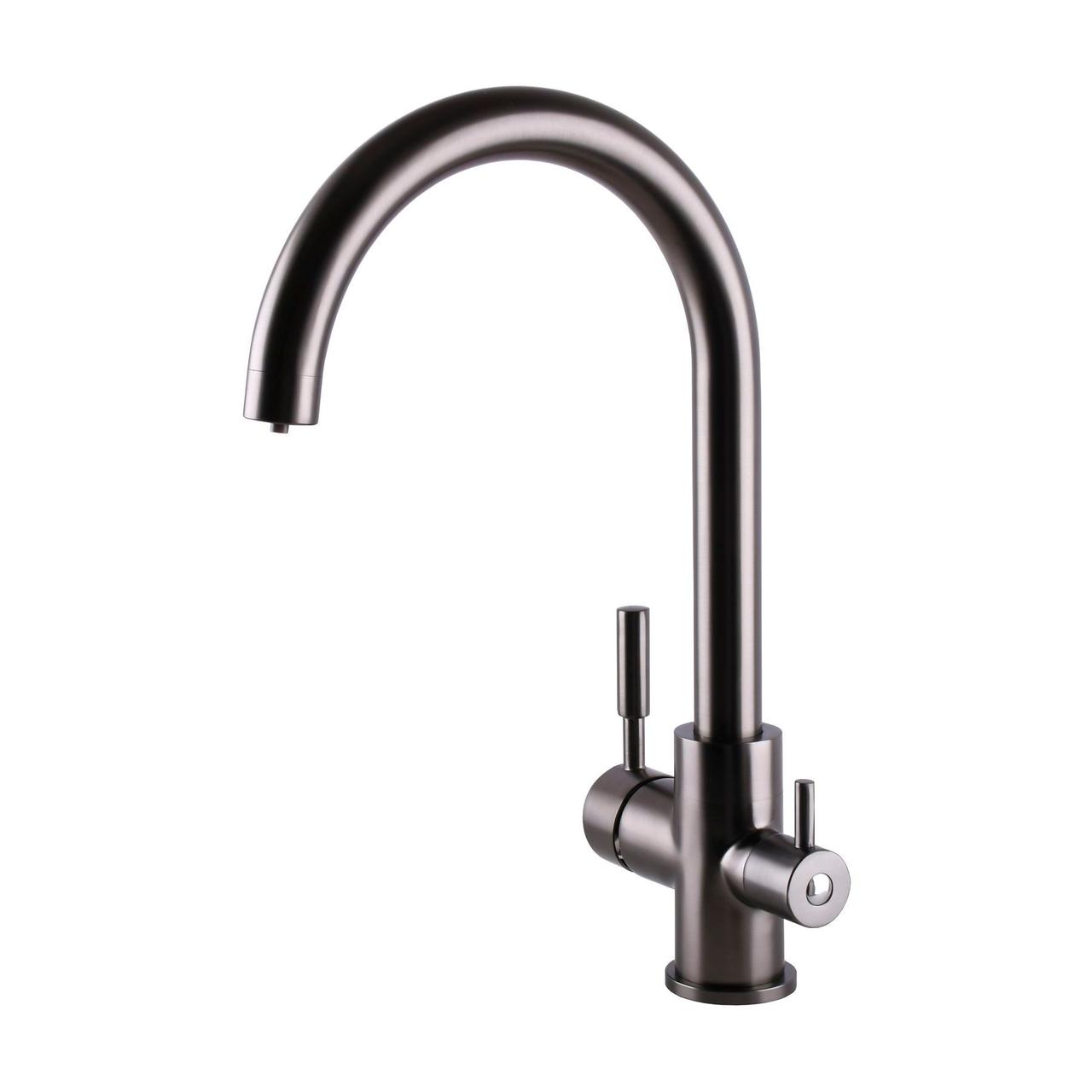 Змішувач для кухні під осмос Globus Lux GLLR-0333-11-GRAPHITE, фото 1