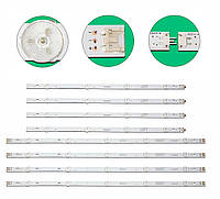 Led подсветка LG 49UK6300 49UK6900PUA 49LJ5500 49LG63CJCA 49LG65CJCA 49LJ510VTD 49LJ552VTA 49LJ610VTA 49SK7900