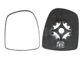 Вкладиш дзеркала лівий (з підігрівом) Renault Trafic, Opel Vivaro 2001-2014, Alkar 6431750