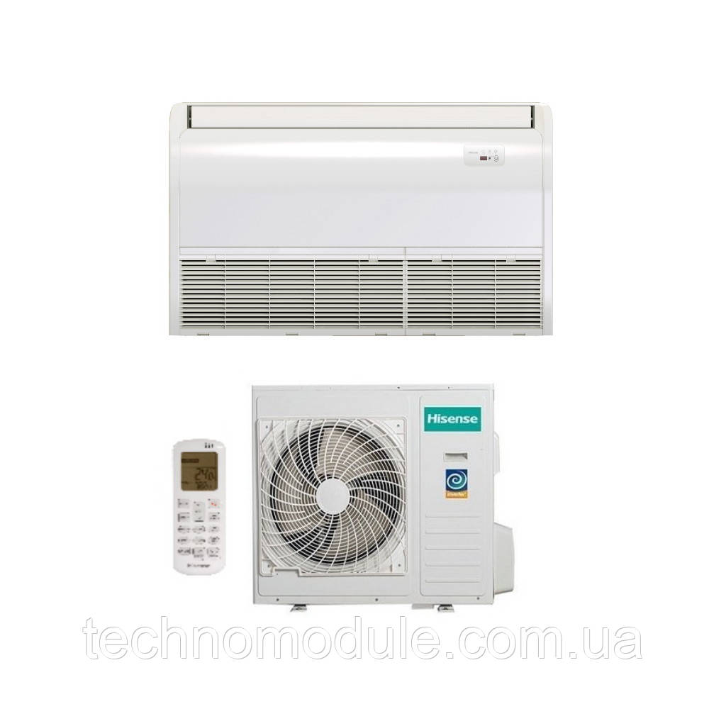 Кондиціонер підлогово-стельового типу Hisense INVERTER (18-60 Btu) -15°