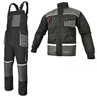 Спецодежда роба комплект рабочий костюм защитный куртка и полукомбинезон спецовка мужская польша