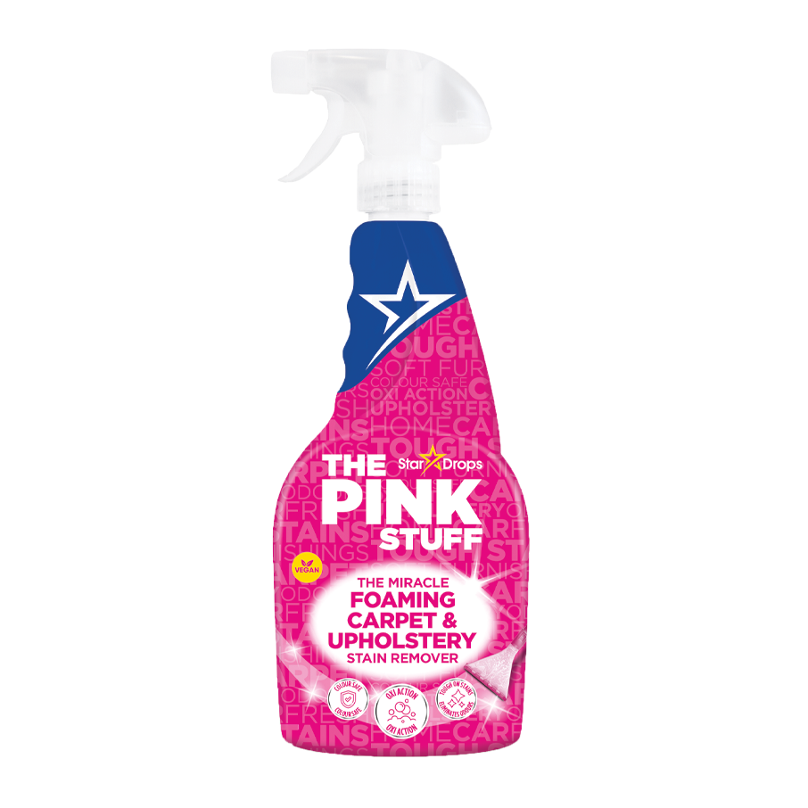 Пінний засіб для виведення плям з килимів і оббивки The Pink Stuff Foaming carpet & upholstery 500 ml