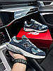 Чоловічі кросівки New Balance 2002R Navy Blue (Сині) Нью Баланс 2002Р натуральна замша сітка демісезон, фото 9