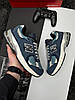 Чоловічі кросівки New Balance 2002R Navy Blue (Сині) Нью Баланс 2002Р натуральна замша сітка демісезон, фото 4