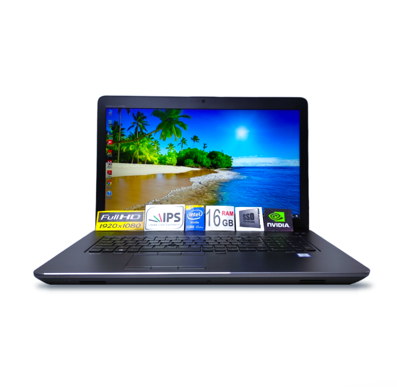 Графічна станція HP Zbook 17.3" FHD IPS Core i7-6820HQ 4ядра 16GB DDR4 SSD 512GB NVIDIA Quadro M4000M 4GB