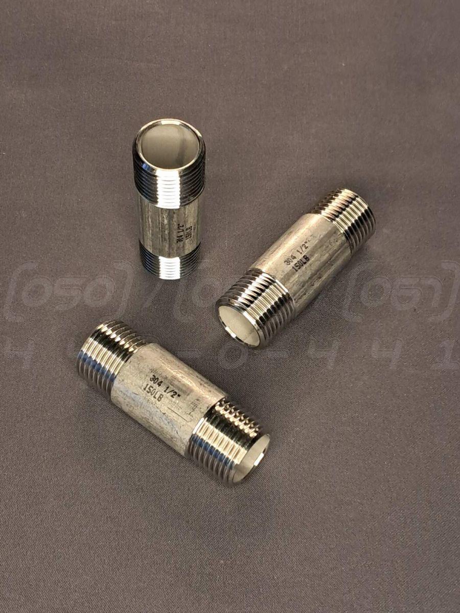 Бочечка (бочата) Ду 15 (1/2") з нержавіючої сталі AISI 304