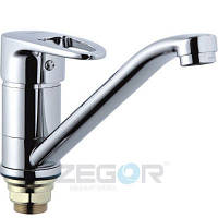 Змішувач на кухню PED4-A180 гусак 250 мм змішувач для кухні ZEGOR (TROYA)