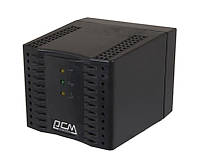 Стабілізатор напруги PowerCom TCA-2000 чорний (TCA-2000 ЧОРНИЙ)