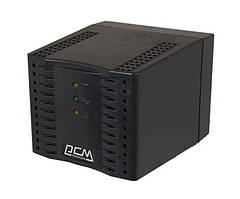 Стабілізатор напруги PowerCom TCA-2000 чорний (TCA-2000 ЧОРНИЙ)