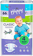 Підгузки Bella Baby Happy 4 Maxi 8-18 кг (66 шт)