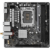 ASRock H610M-ITX/eDP (1700/H610, 2*DDR4, PCIex16, HDMI/DP/eDP, 4xSATAІІІ, M.2, GLan, 7.1ch, miniITX) (H610M-ITX/eDP)