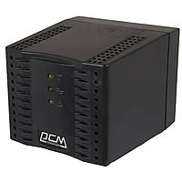 Стабілізатор напруги PowerCom TCA-3000 чорний, 1500Ват (TCA-3K0A-6GG-2261)