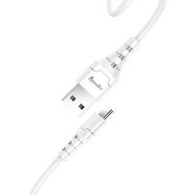 Кабель USB Remax Light micro USB White (RC-006m)