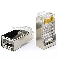 Конектор комп'ютерний (екранований) RJ-45 (KD-PG8015)