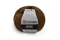 YarnArt Jeans, Коричневый №40