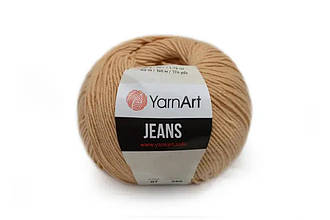 YarnArt Jeans, Крем брюле №7