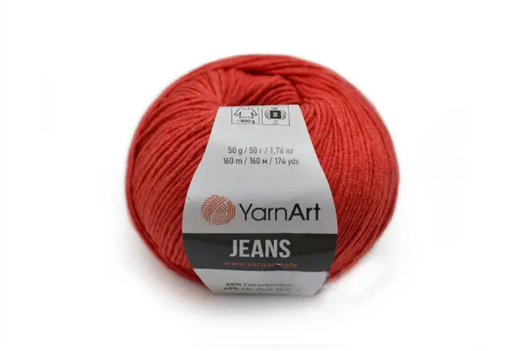 YarnArt Jeans, Червоний №26