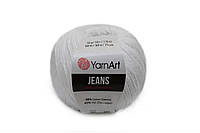 YarnArt Jeans, Супер белый №62