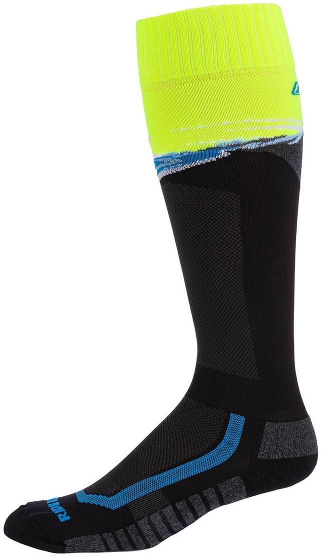 Мотошкарпетки Klim Aggressor Vented чорний/жовтий, XL