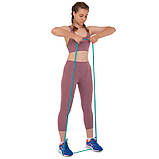 Гума для підтягувань та тренувань (стрічка силова) Fitness LINE FI-9584-1 15-25кг, фото 6