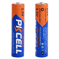 Батарейка AAA/HR3, 1.5V, Лужна, PKCELL, Blister/2pcs (PC/LR03-2B)