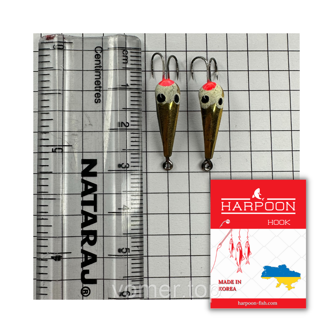 Блешня ЗИМОВА HARPOON 2 шт. MIX 6