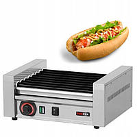 GRILL OPIEKACZ PARÓWEK HOT DOG 14 ROLEK 44 CM 230V