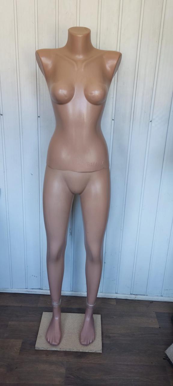 Жіночий манекен тілесного кольору на підставці без голови Б/В