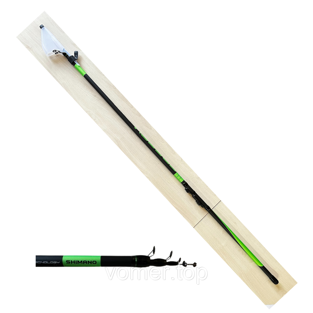 Вудилище GLADIATOR SHIMANO CARBON 4м з кільцями, фото 1